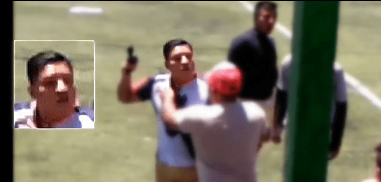 ¡Insólito! Hombre saca pistola en partido amateur en México