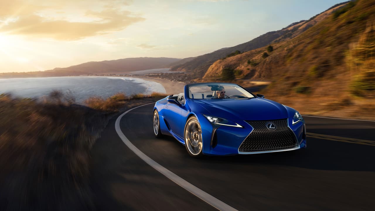 Los Angeles 2019: Lexus LC 500 Convertible 2021