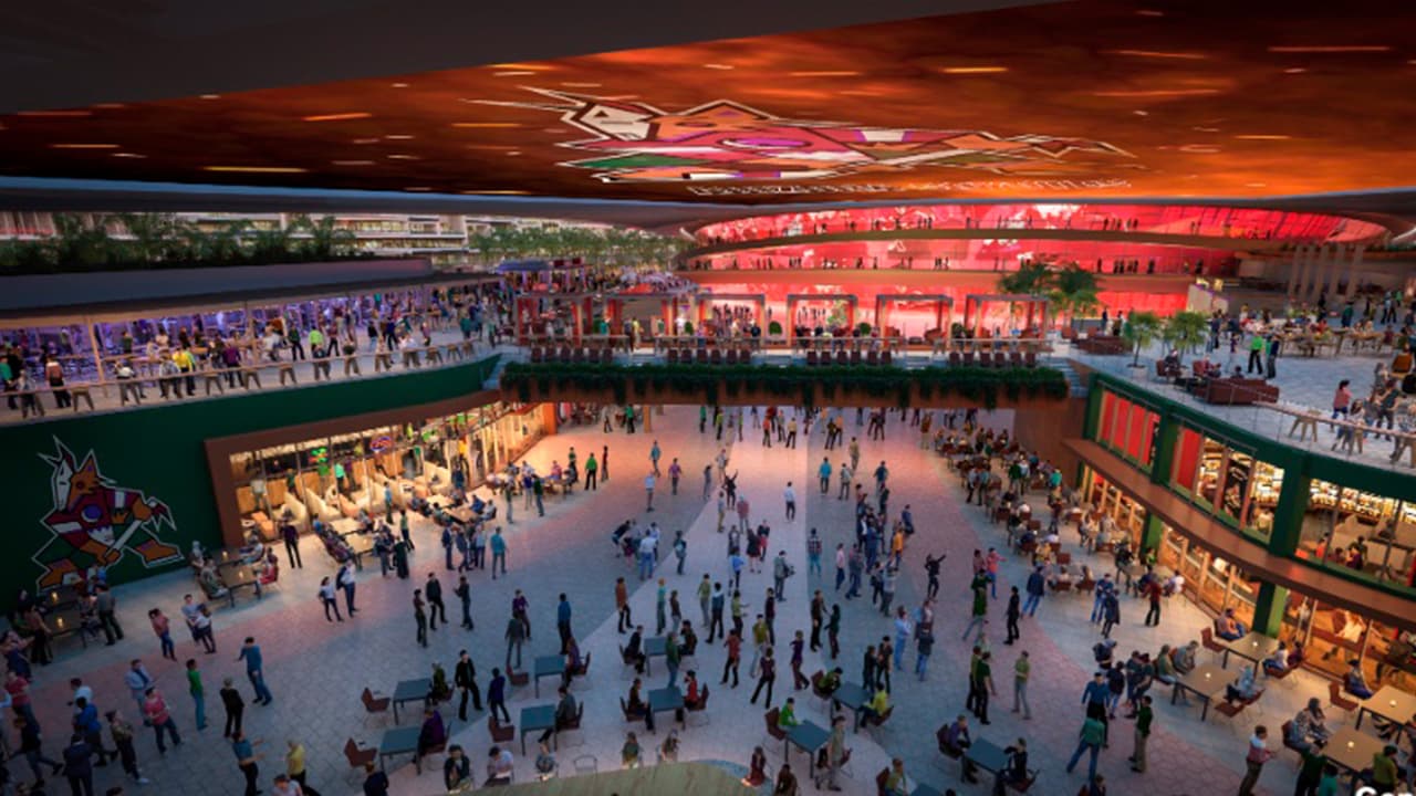 Actualmente juegan sus partidos como local en el Mullett Arena, que también es sede del equipo de hockey de la Universidad Estatal de Arizona, anteriormente jugaron en Gila River Arena.