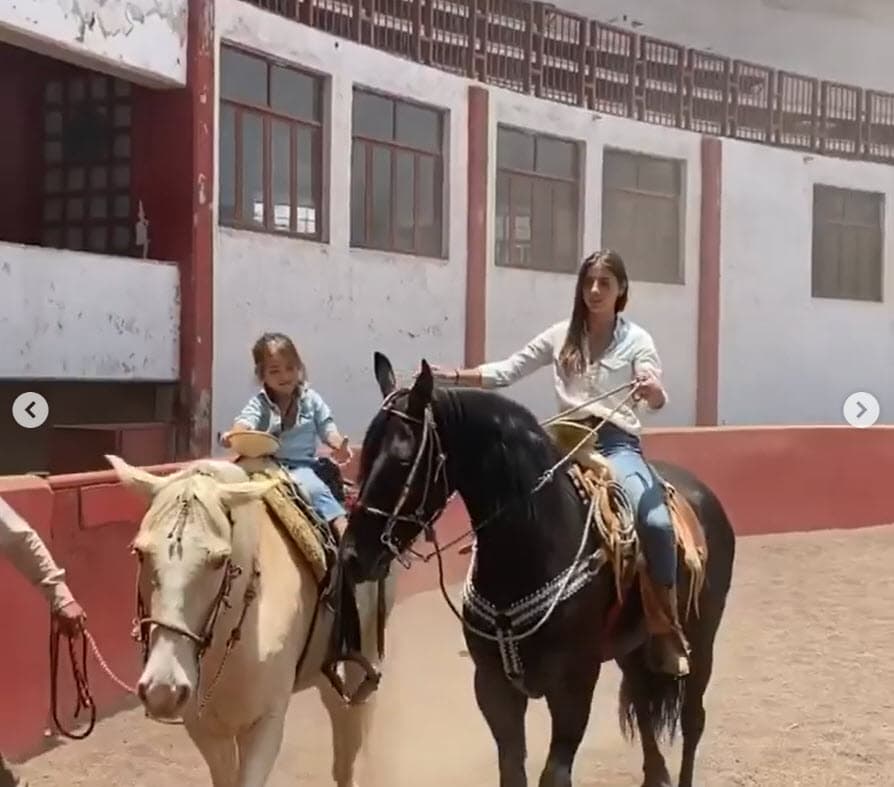 "Todos enseñamos con el ejemplo y yo quiero 
<b><a href="https://www.univision.com/famosos/que-mueran-todos-los-virus-michelle-renaud-y-su-hijo-marcelo-intentaban-relajarse-con-los-cuencos-si-algo-paso-video" target="_blank">que logre vencer sus miedos</a></b>, por eso es importante que me vea hacerlo", dijo. 
<br>