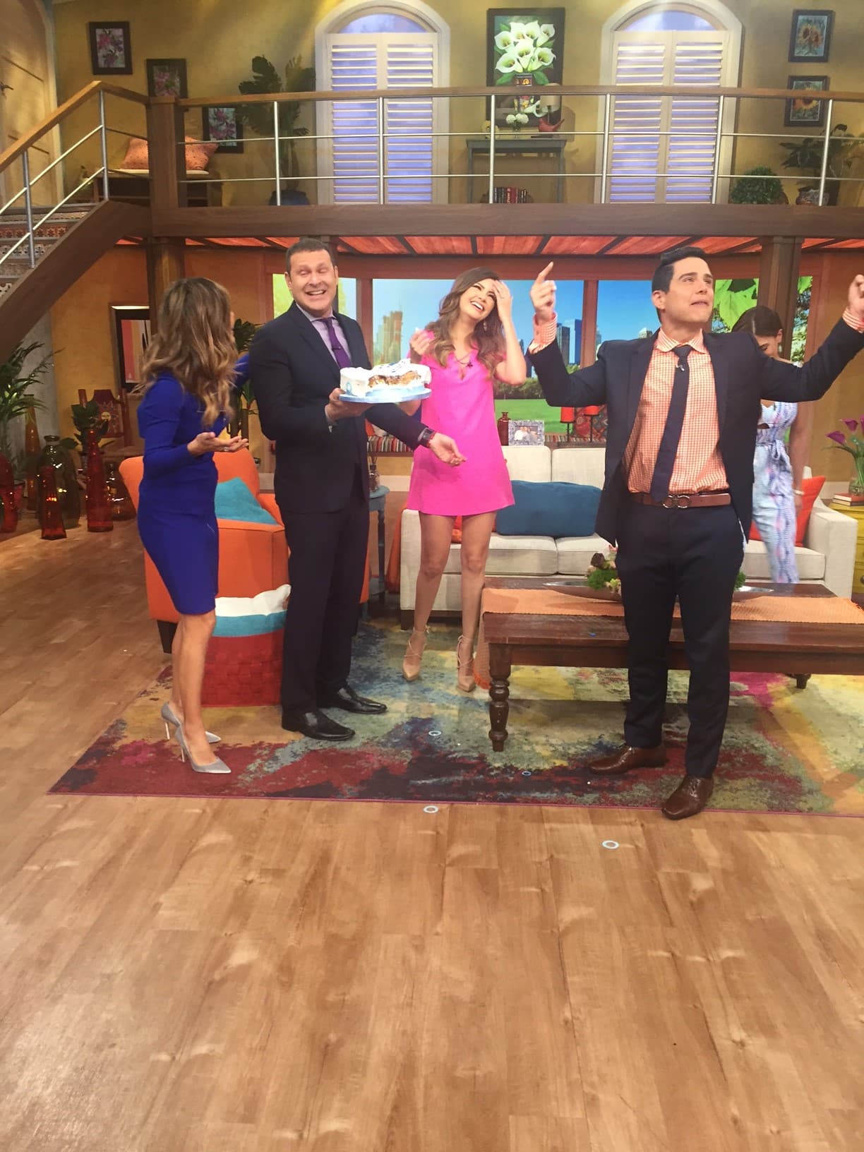 Esta mañana, amanecimos en el festejo de nuestro querido Alan Tacher.