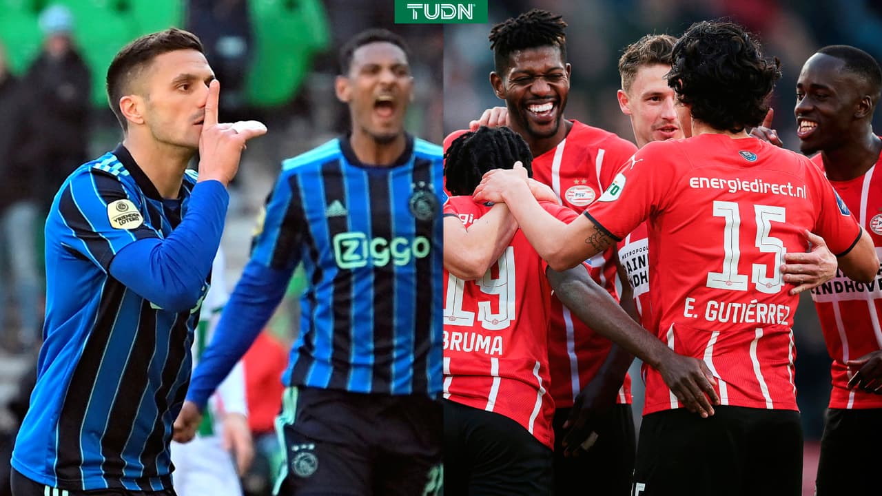 Ajax remonta con Edson; Guti fue 'sacrificado' para que PSV empatara