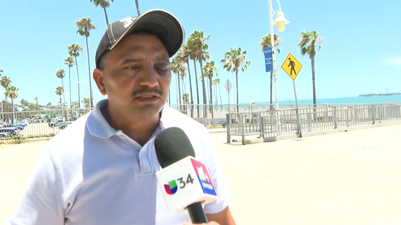 "Esto es una mafia": Vendedor ambulante mexicano denuncia brutal agresión y amenazas en el muelle de Long Beach