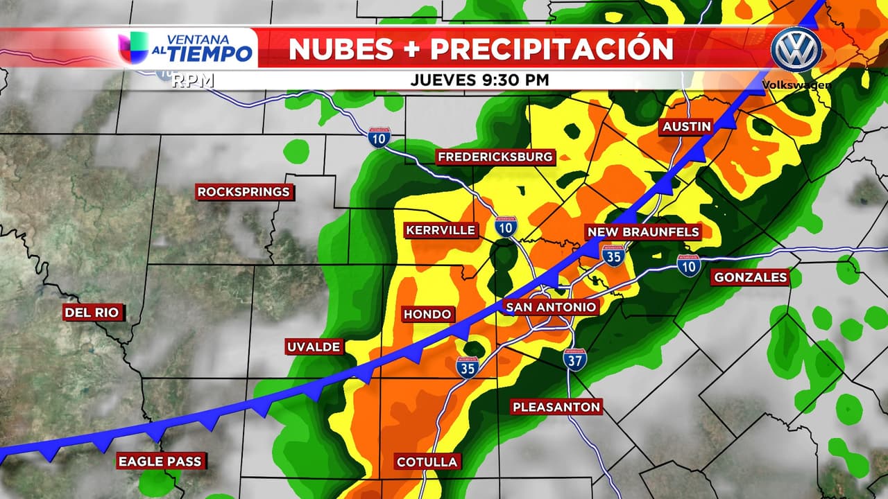 Frente frío traerá tormentas severas y cambio drástico en las temperaturas