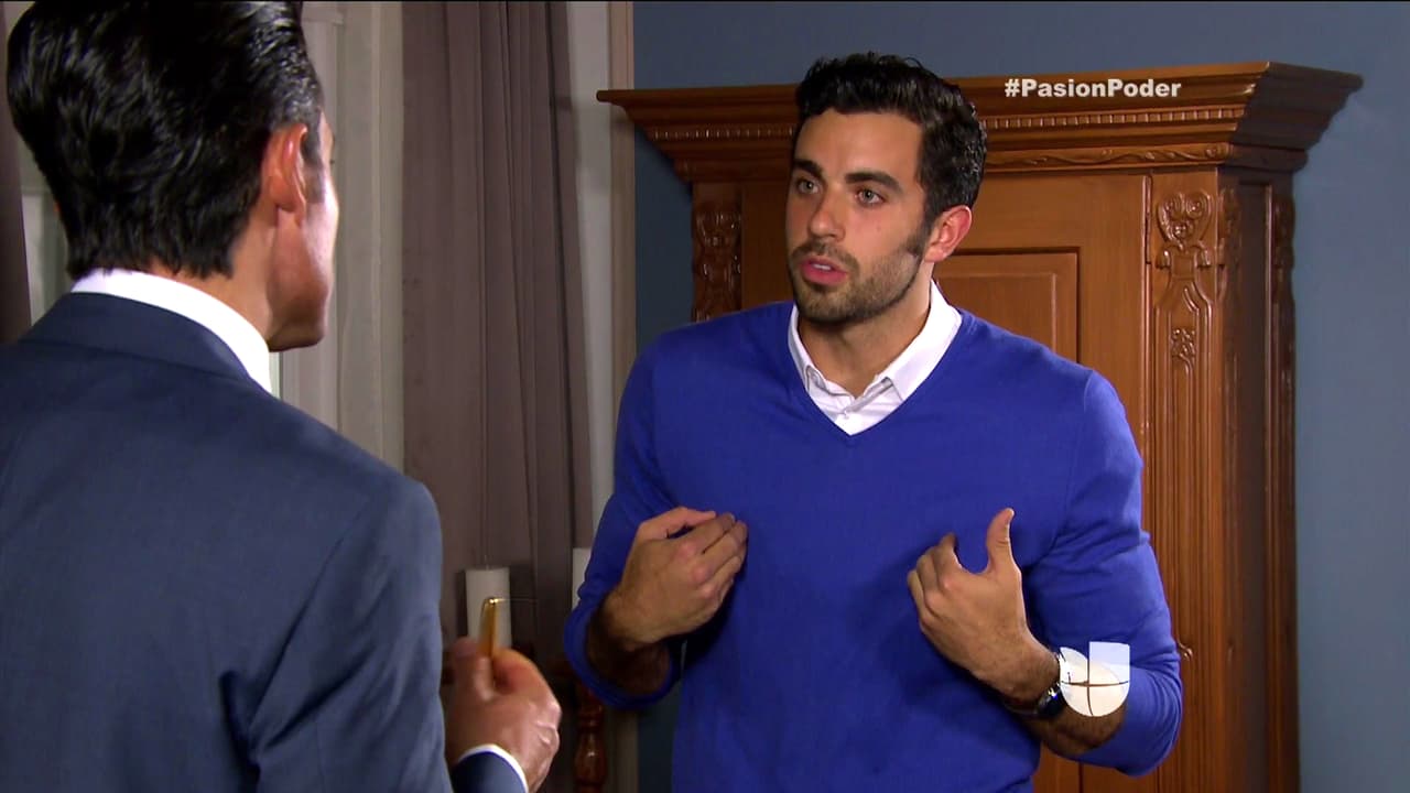 Eladio, David no quiere seguir trabajando contigo.