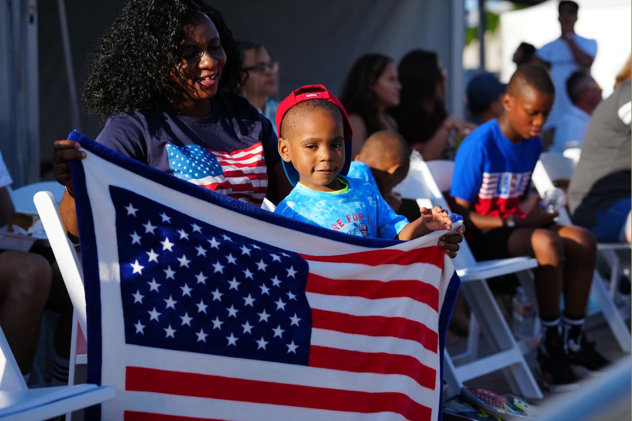 Allí también se conmemoró el Día de la Independencia de Estados Unidos.
<br>