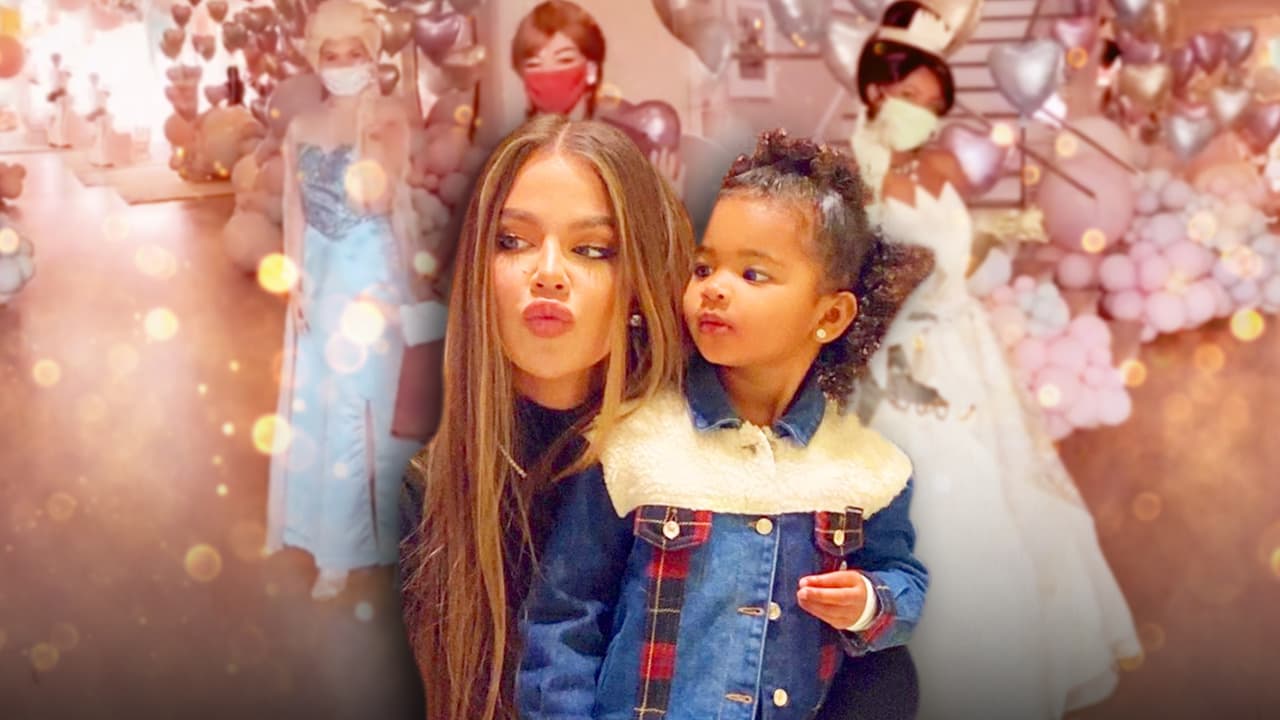 Khloé Kardashian festeja los 3 años de True como en un cuento de hadas (con todo y princesas)