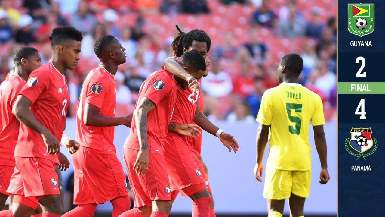 ¡Tierra a la vista! Panamá derrotó a Guyana y pone un pie en Cuartos de Final