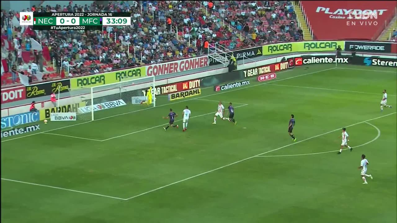 ¡GOL!  anota para Mazatlán FC. Miguel Sansores