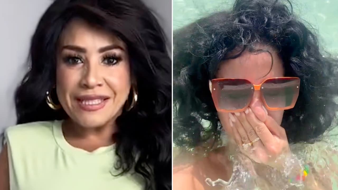 ‘La Venenosa’ responde a quienes la critican por meterse al mar con peluca: “Mi cabello no me define”