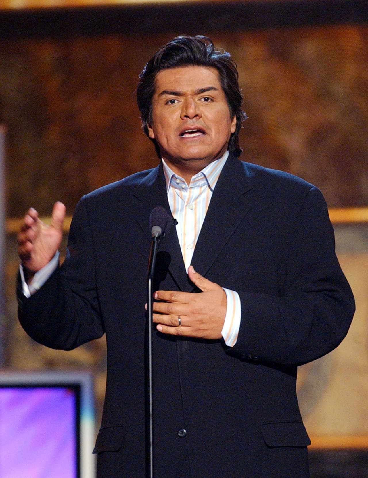 El comediante George López fungió como conductor de la cuarta edición de Latin GRAMMY.