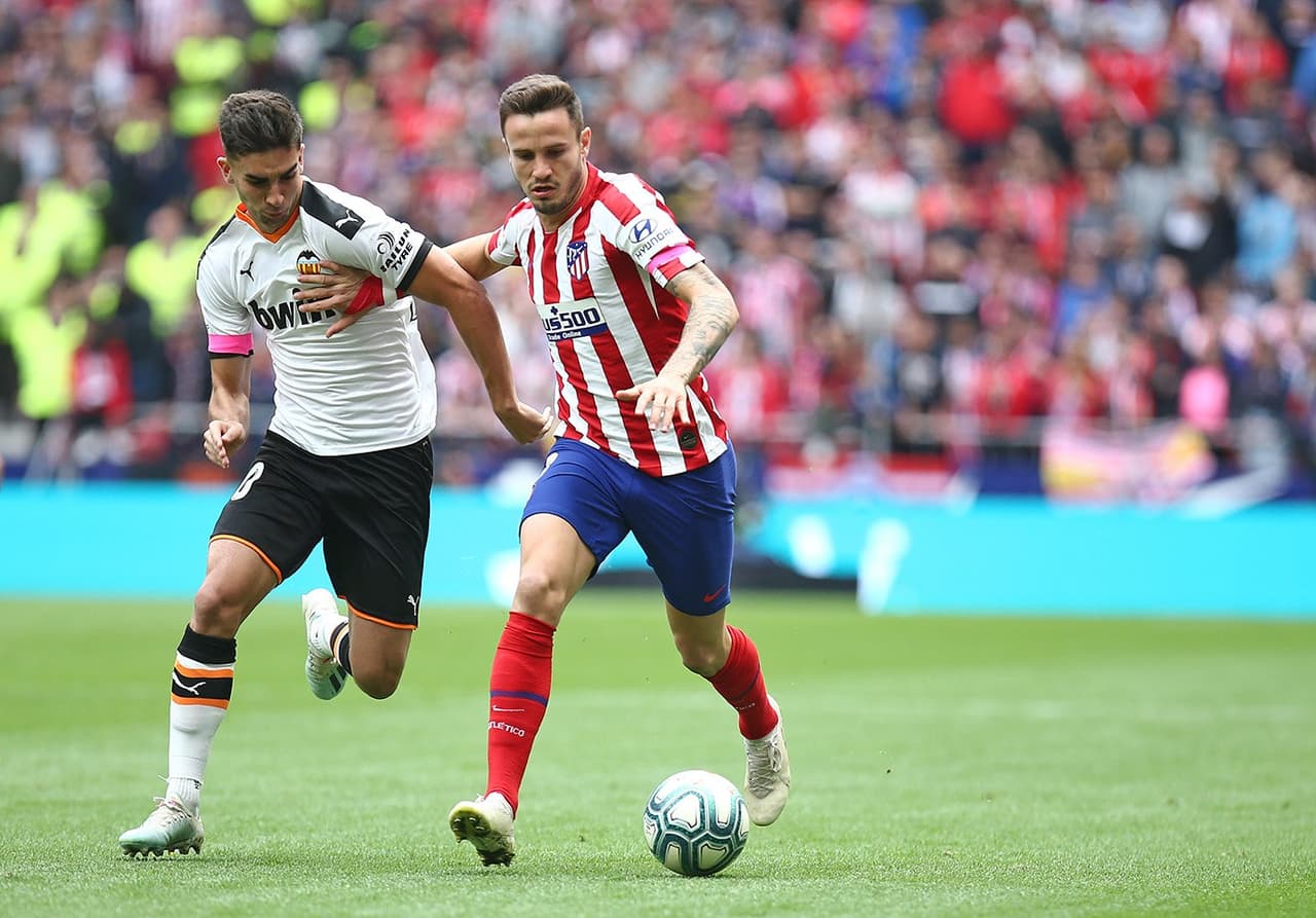 Héctor Herrera no tuvo actividad en el empate de Atlético de Madrid vs Valencia.