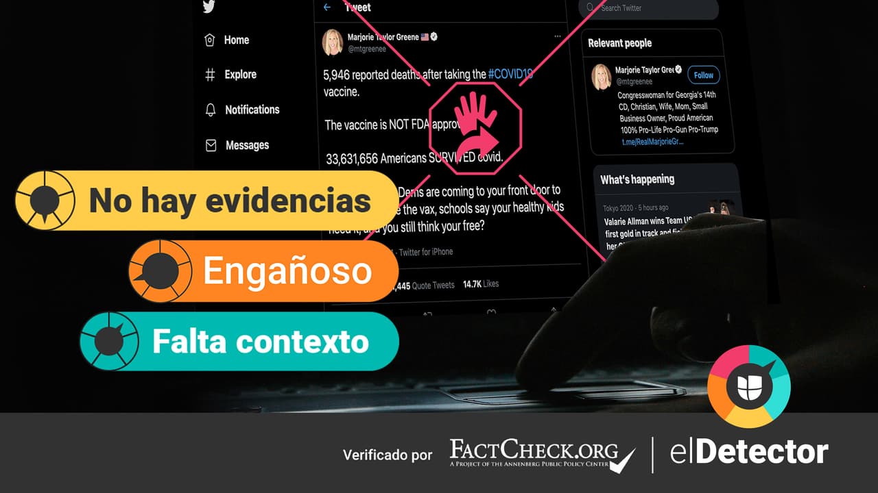 No hay evidencias de que el gobierno de EEUU obligará a recibir la vacuna con visitas casa por casa