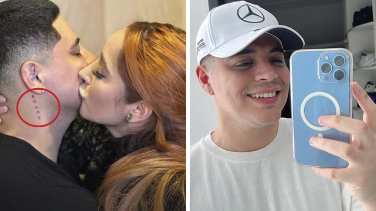 ¿Eduin Caz se tapó el tatuaje de 'Anahy' o es uno nuevo? La explicación al gran misterio