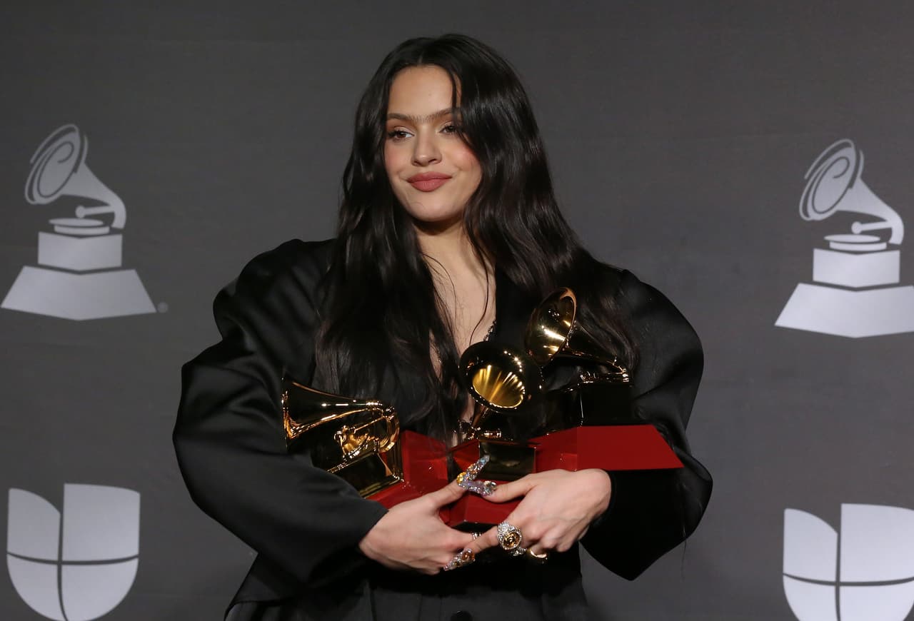 La cantante española Rosalía quedó "en shock" con su gran triunfo.