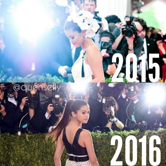 Pero las comparaciones entre el año pasado y este fueron constantes. Ni modo 'Sel', no siempre se puede ser la mejor.