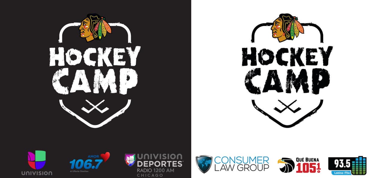 Unete al Campamento de Hockey de los Chicago Blackhawks! 