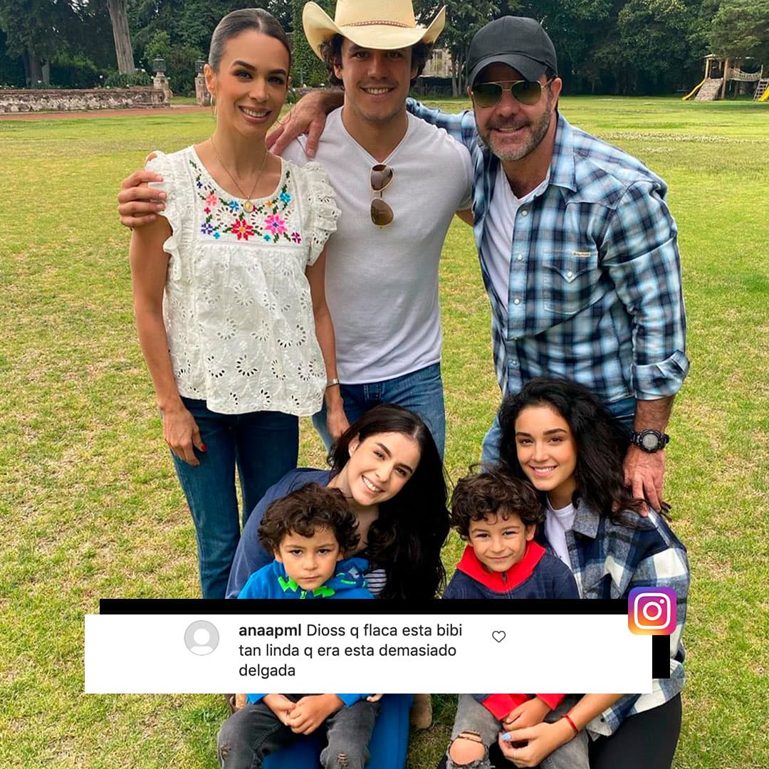 En sus fotos más recientes, hay quienes destacan una notable pérdida de peso. "Dios, que flaca esta Biby, tan linda que era, está demasiado delgada", se lee en uno de los comentarios.