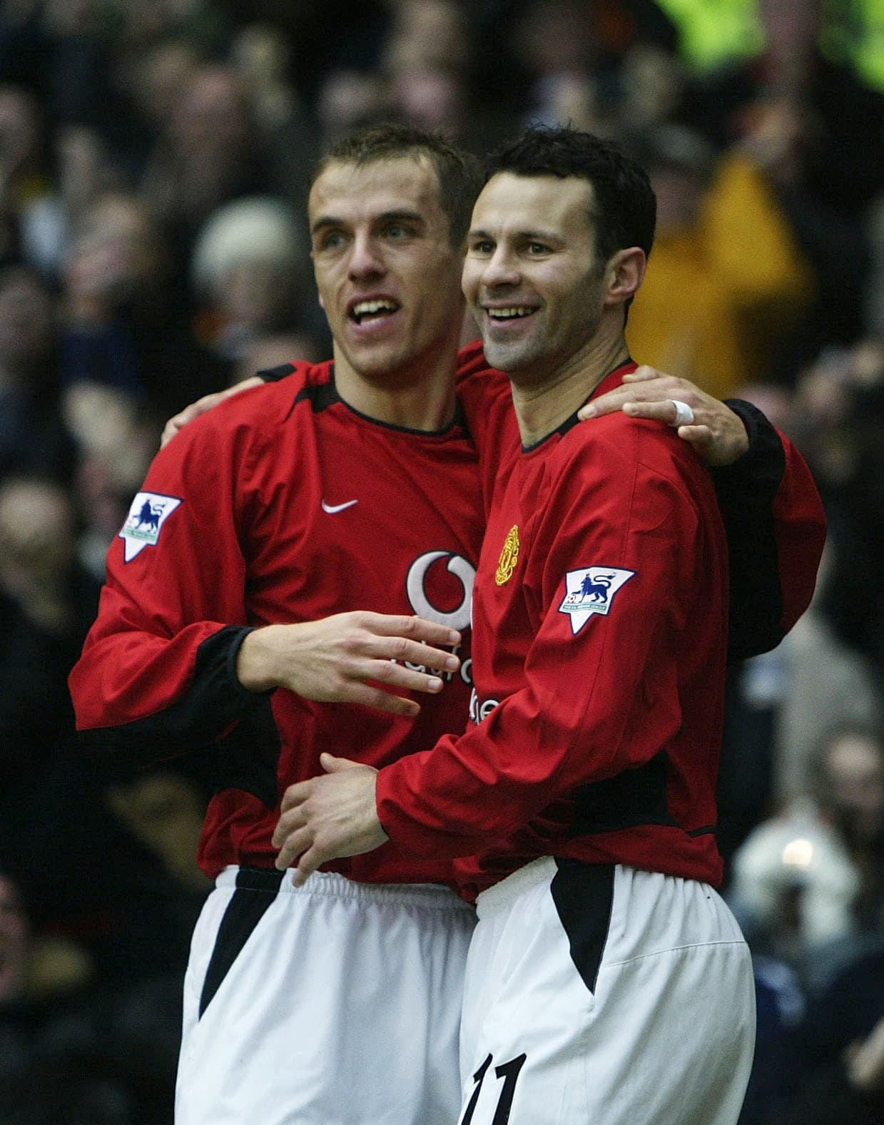 Junto a Giggs en la 'clase del 92' estaba Phil Neville, un jugador que a pesar de no tener un peso tan fuerte como el del atacante logró encasillar bien en un equipo ganador de Manchester United.