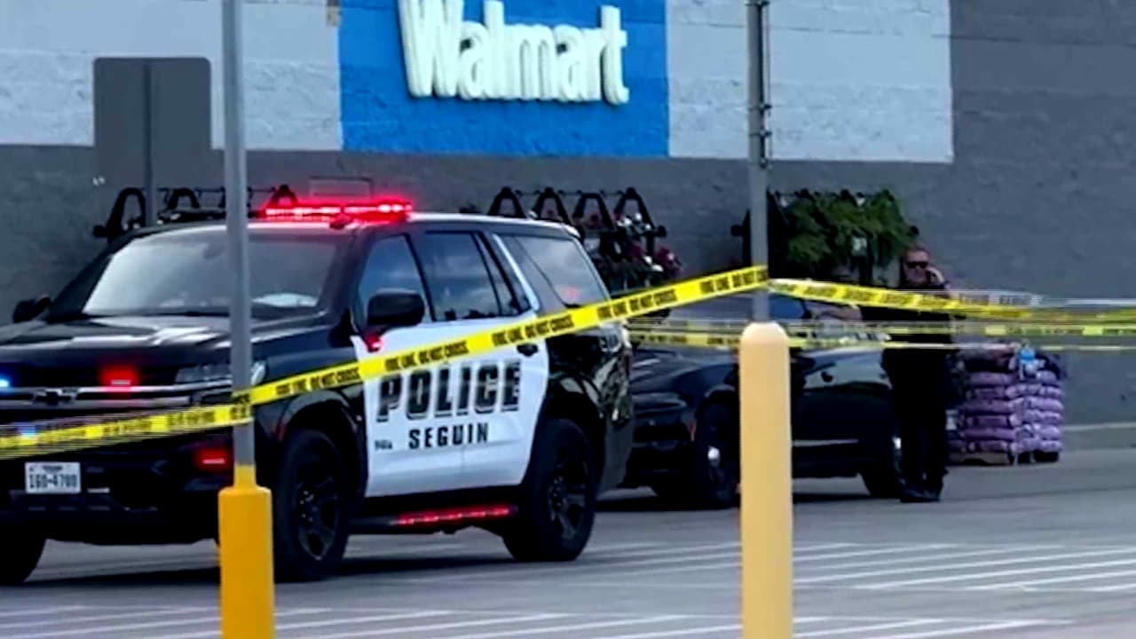 Alarma tiroteo que deja una persona sin vida afuera de una tienda Walmart en Seguin