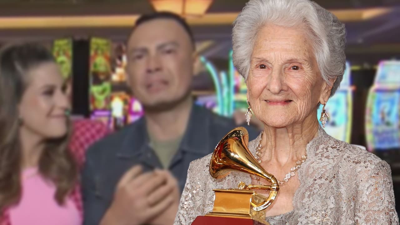 Luis Sandoval llora al recordar a su madre fallecida tras el Latin GRAMMY a Ángela Álvarez