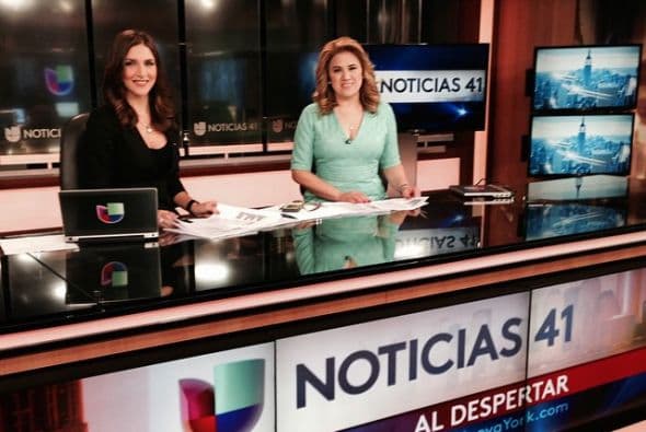 Con el pie derecho y  al son de plena la periodista dio por iniciada sus labores en Univision Nueva York como ancla. Desde que llegó a la gran manzana, pese a las temperaturas frías en comparación con Puerto Rico, ha sentido el calor de la gente.