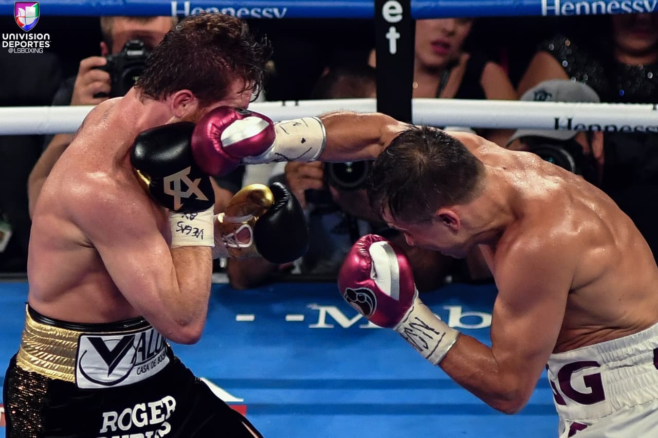 De acuerdo con CompuBox, el peleador kazajo conectó el 27% de los golpes que lanzó y 35 por ciento de los golpes de poder.