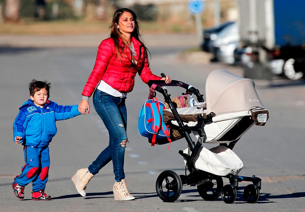 La mujer de Messi, Antonella, luce muy recuperada tras su segundo embarazo.