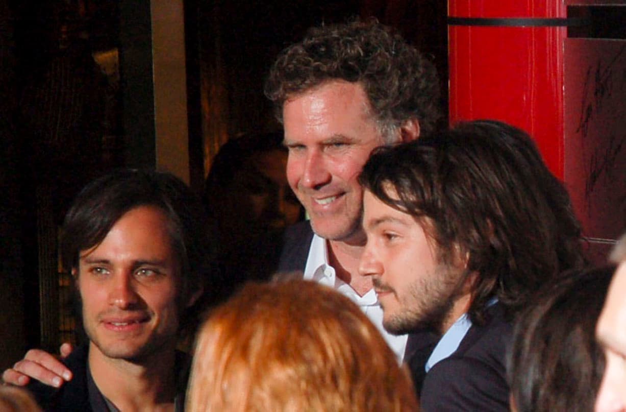 Codeándose con las grandes estrellas de Hollywood.