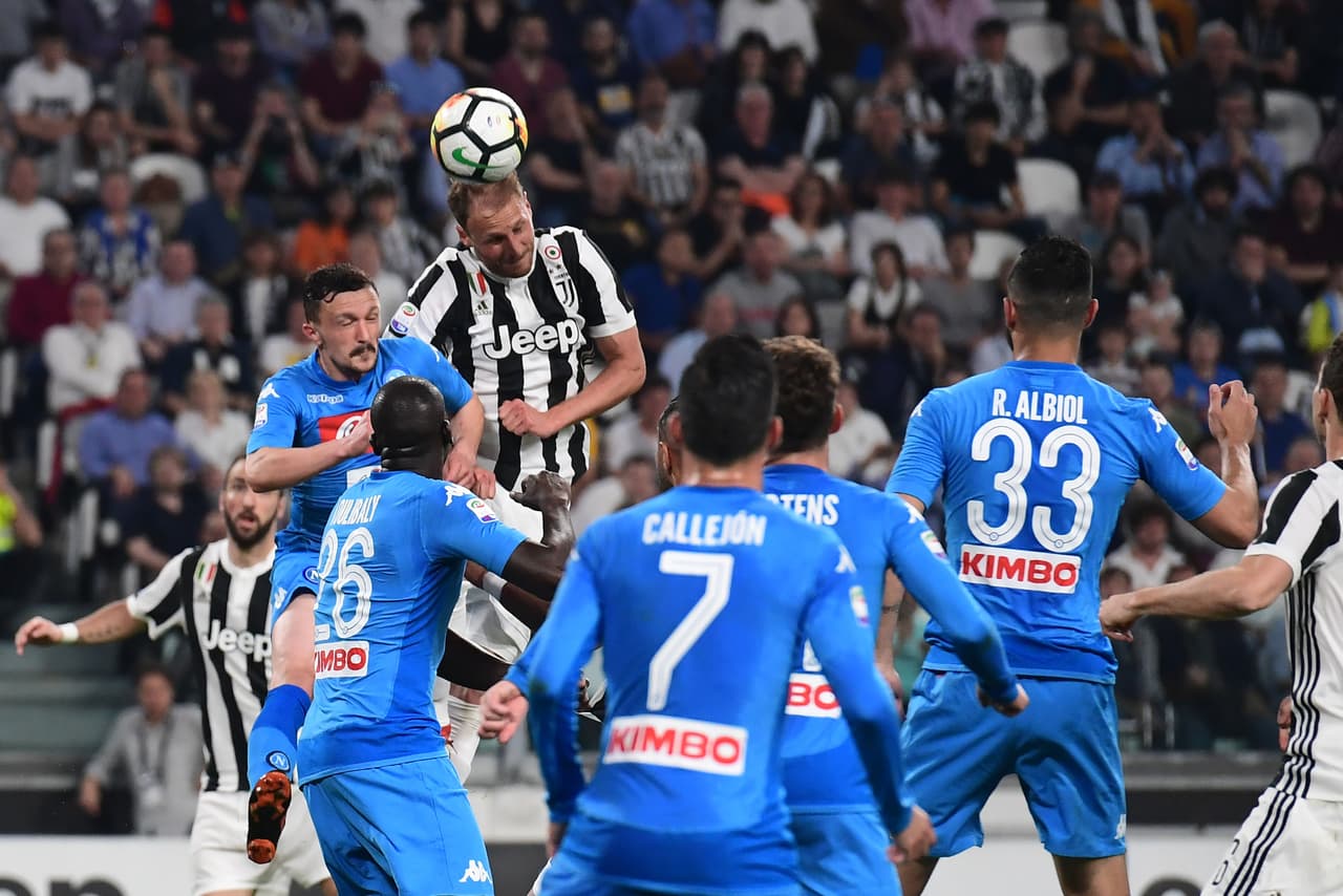 Nápoles fue muy seguro en la defensa a pesar de los acercamientos de Juventus.