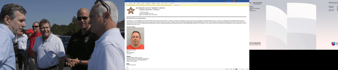 El gobernador Cooper, funcionarios estatales y locales de emergencias están realizando evaluaciones para determinar el daño que dejó la tormenta.