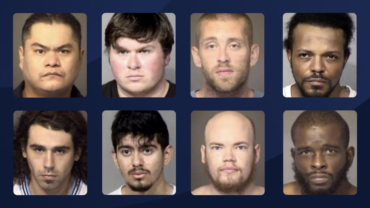 Arrestan a ocho personas en Mesa por crímenes sexuales en internet contra menores