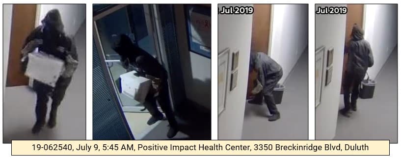 Dos días después, el 9 de julio, al rededor de las 5:45 am, un nuevo asalto se realizó en Positive Impact, ubicado en el 3350 de Breckinridge Boulevard, en Duluth.