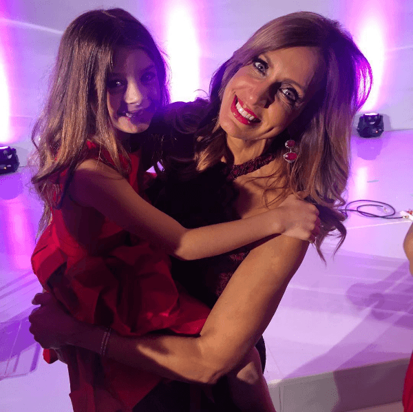 Lili celebró junto a sus amigos y familia