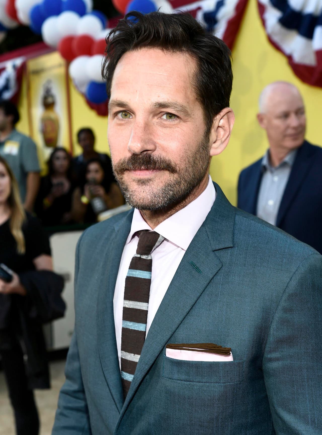Al estreno también fueron famosos como Paul Rudd.