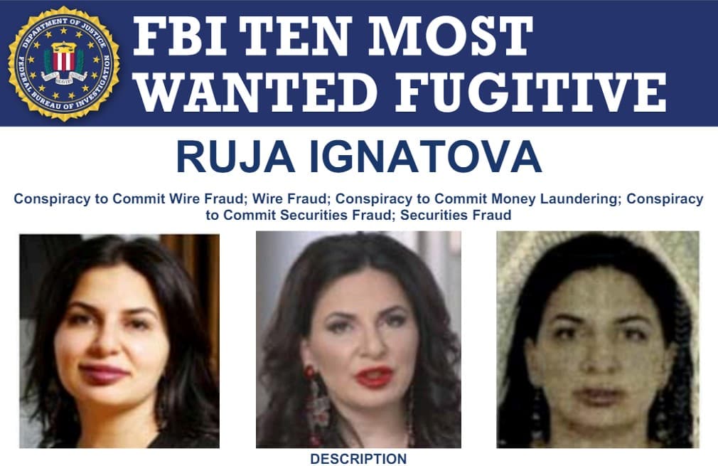 La nueva recompensa de EEUU por información sobre 'La Criptorreina', que defraudó a millones de personas