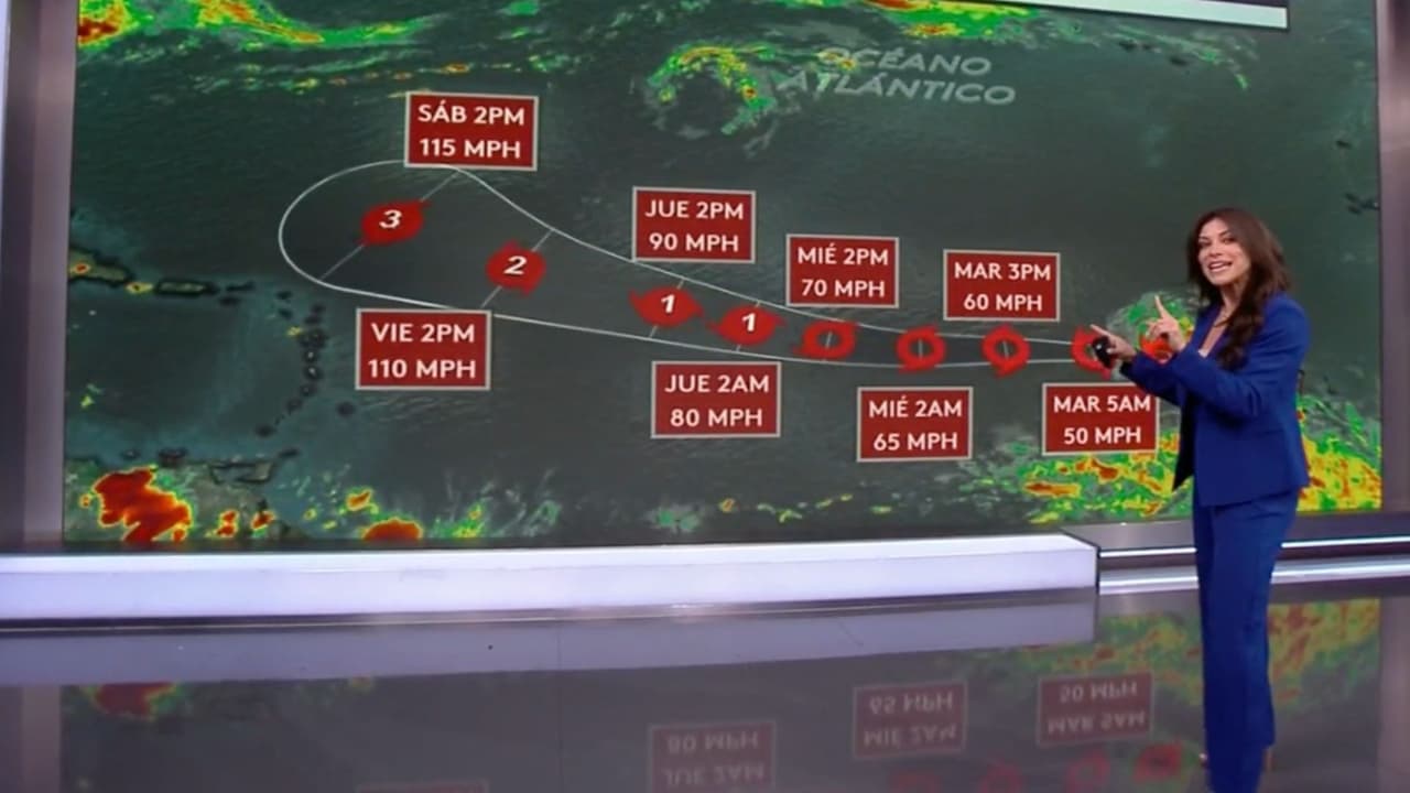 Tormenta tropical Erin podría convertirse en huracán categoría 3: te mostramos su trayectoria