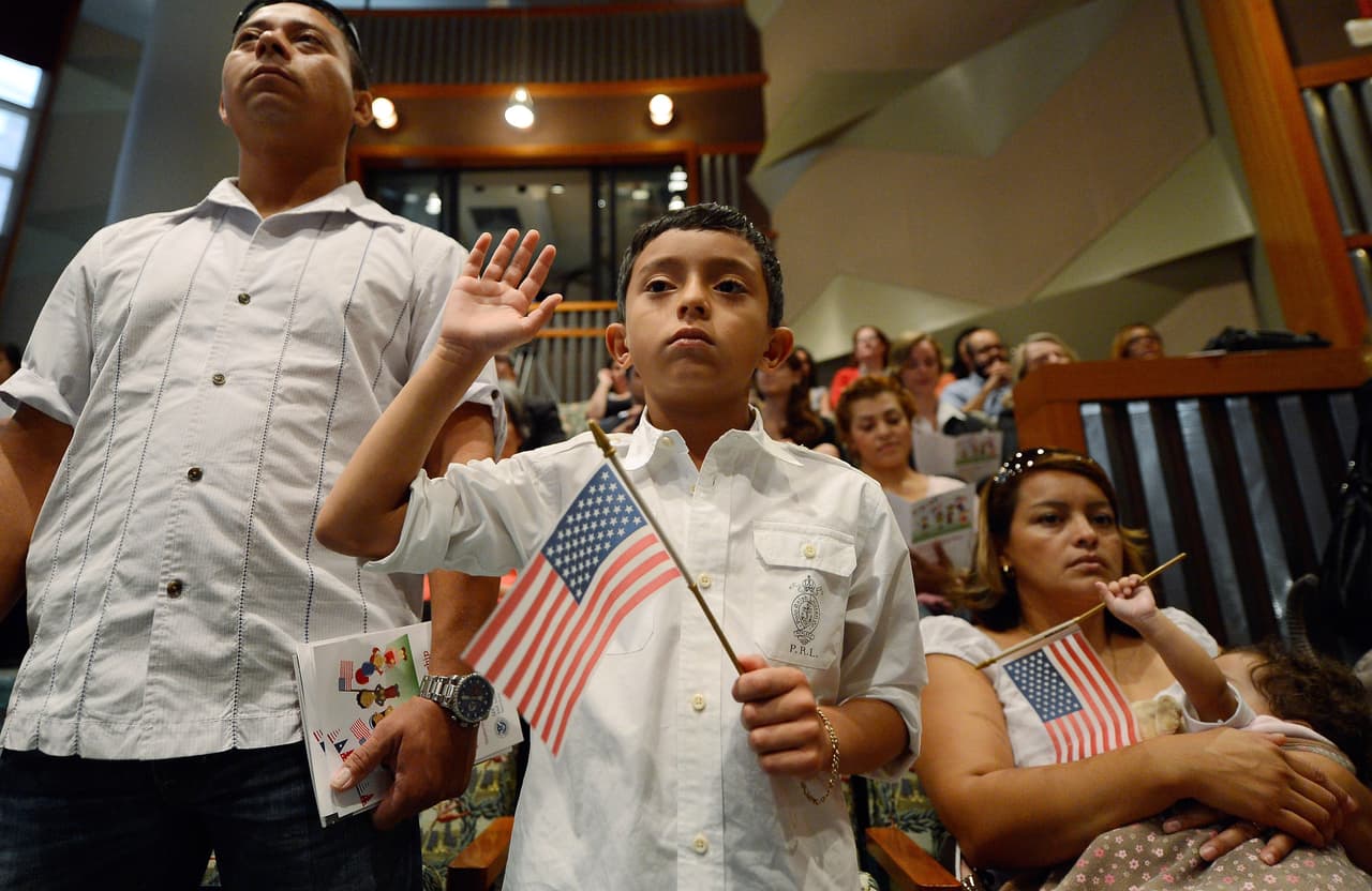 En el centro de EEUU quieren
más nuevos estadounidenses
