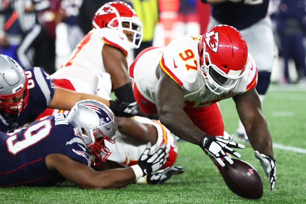 En el Sunday Night Football de la Semana 6 se vieron las caras Pats y Chiefs en Foxborough, en lo que resultó ser la pérdida del invicto de KC con su revés por 43-40. Se vuelven a encontrar de nuevo.