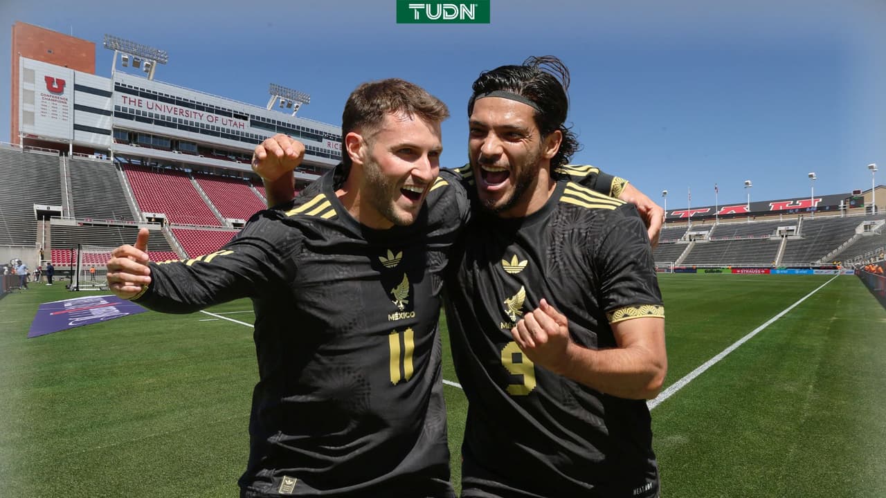 Santiago Gimenez y el elogio a Raúl Jiménez tras su gol en el México vs. Suiza