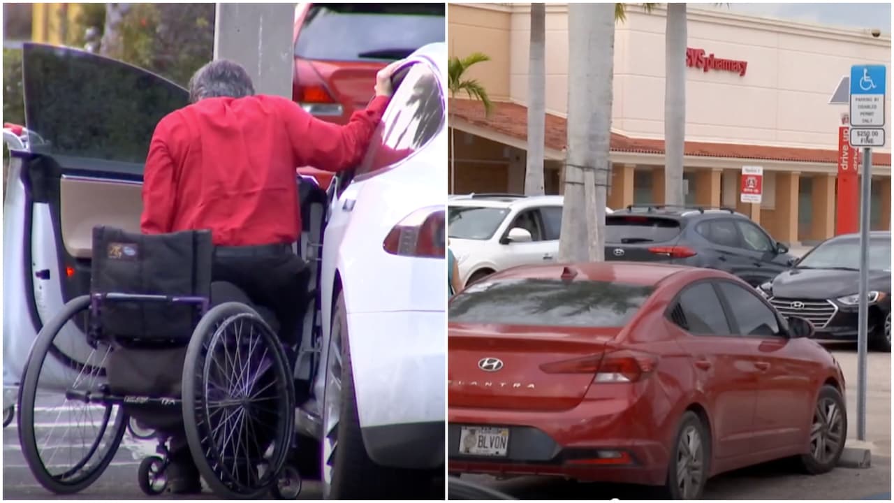 Mujer con discapacidad demanda a Florida por ley que permite a embarazadas usar parqueos prioritarios