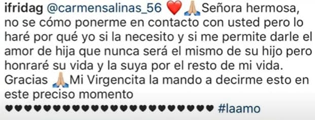 La hija de Alejandra Guzmán reaccionó en redes sociales y agradeció el detalle a la primera actriz. Sin embargo, a
<b>Enrique Guzmán no le pareció el comentario</b> de Salinas y arremetió en su contra.
<br>