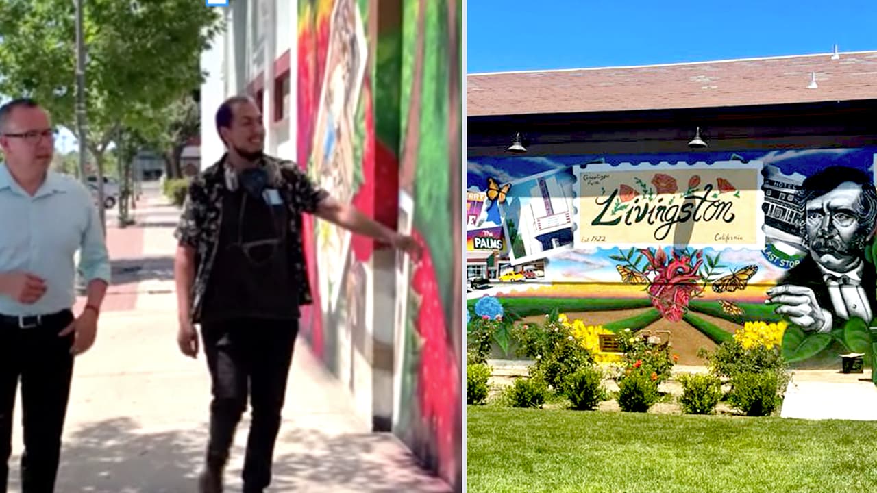 Un mural a un costado del restaurante mexicano Treviño's en Merced se pintó en memoria de un niño.
<b>"Fue un verdadero honor colaborar con la familia Treviño. Creando historia en Merced con un mensaje de esperanza"</b>, escribió el muchacho en su ccuenta de Facebook.