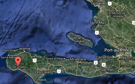 Matthew made landfall near Les Anglais, on Haiti's southwestern peninsula at 7am EDT on Tuesday Oct 4. It was the first Category 4 hurricane landfall in Haiti since Cleo in 1964.