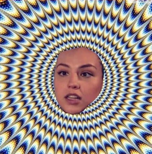 Burlándose de que así iba su lunes.