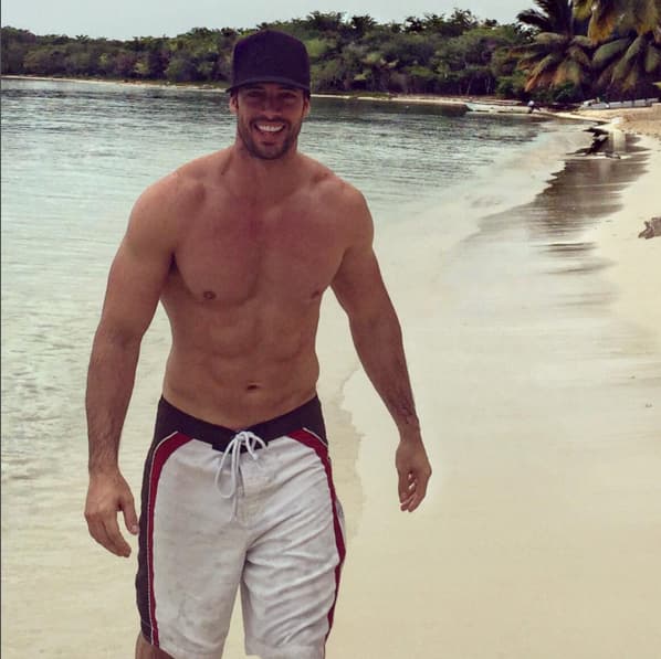 William también lució contento de tener a su familia cerca.