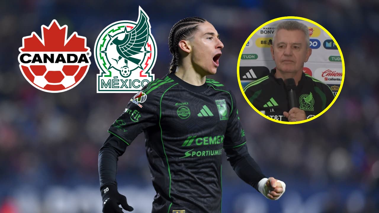 Javier Aguirre "aplaude" a Marcelo Flores por elegir a Canadá