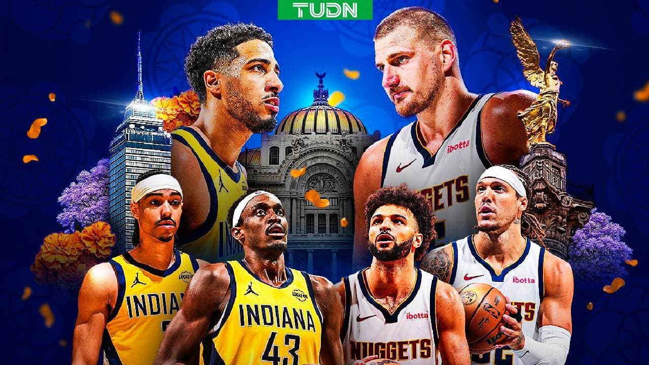 Denver Nuggets ante Indiana Pacers jugarán en la Ciudad de México 