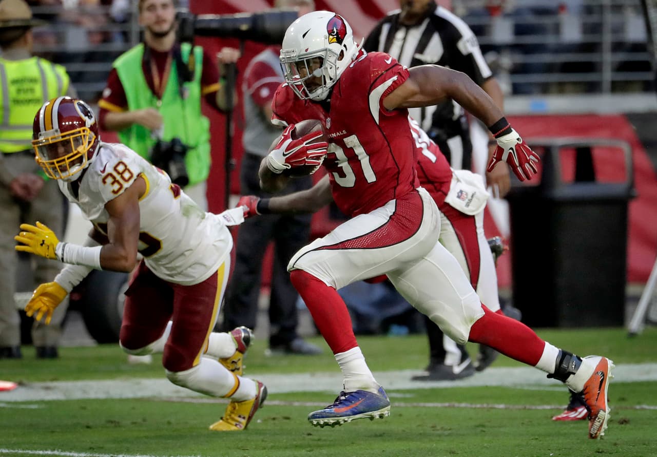 Arizona frenó a Washington con gran actuación de Carson Palmer y David Johnson
