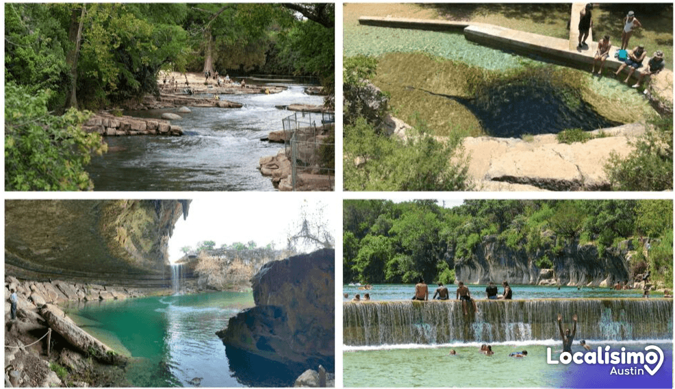 10 lugares para escapar del calor extremo en el centro de Texas